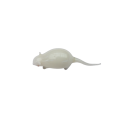 Mid-Century Whimsical Miniature White Rat