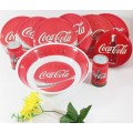 Vintage Coca Cola Collection with salt and pepper pots