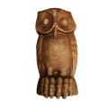 20th Century Large Carved Wooden Owl, possibly Black Forest