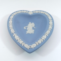 Wedgwood Blue Heart Trinket Dish