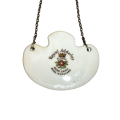 Royal Adderly Vintage Porcelain Decanter Label Brandy