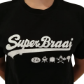 Super Braai Black Cotton T-shirt Perfect gift for a Braai Lover