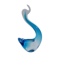 Murano  Sommerso Art Glass Beautiful Large Duck Swan