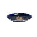 Limoges France Echt Cobalt Blue and 22k Gold Oval Dish