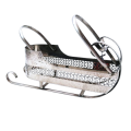 Silver Plates Wine Holder in the shape of a Sleigh