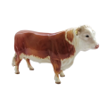 Beswick Old Early Vintage Porcelain Hereford Bull Cow