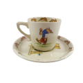 Royal Doulton Bunnykins 1937 - 1953 Signed Cup and Saucer