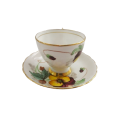 Tuscan Pansies Cup and Saucer Trio