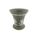 Wedgwood Jasper Sage Green Vase