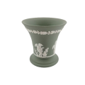Wedgwood Jasper Sage Green Vase