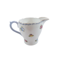 Shelley Milk Jug with Pansies, Roses and Forget-me-nots