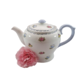 Shelley Tea Pot Pansies, Roses and Forget-me-nots