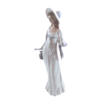 Lladro figurine retired Dainty Lady holding a Handkerchief and Purse