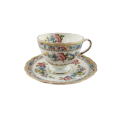 Foley Cup and Saucer Duo Set with Ming Rose