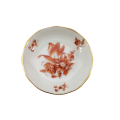 Herend Hungaria Rust Bouquet Gold Pin Dish