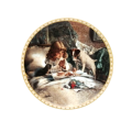 Royal Doulton Collector Plate `Breakfast in Bed` Wall Plate