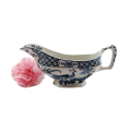 Wood & Sons Yuan Gravy Boat Blue and White Birds
