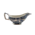 Wood & Sons Yuan Gravy Boat Blue and White Birds