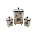 Vintage Ceramic Canisters Storage Jars
