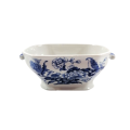 Mason`s Ironstone China Blue and White oblong serving bowl