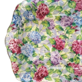 James Kent Hydrangea chintz all Over Floral Oval Dish
