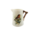 Royal Worcester Barrel Jug, Hand Painted Kingfisher, Signed W.Powell, 1935