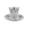 Royal Albert Bone China Cup and Saucer Duo  in the Brigadoon pattern