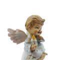 Sweet Angel Child Figurine Sat on a Ball
