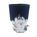 Swarovski Crystal Medium Water Lily Candleholder  candle holder