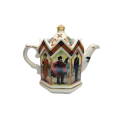 James Sadler Teapot Tower of London porcelain Made in England