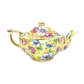 James Sadler Sophie Yellow Chintz Miniature Tea pot