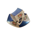 Vintage Japanese  hand painted miniature tea cup and saucer set