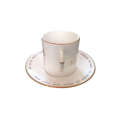 Royal Worcester Coffee Cup & Saucer To Commemorate Charles & Diana Wedding