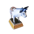 Antique De Griekse A Polychrome Cow 1701-1722
