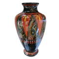Gouda Pottery glazed large Bagdad vase designed by Eduard Antheunis