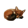 Rosenthal Curled Up Fox By A Sinko model Number 1542 Figurine