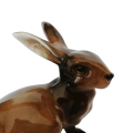 Rosenthal Rare Handpainted Brown Rabbit Hare Figurine