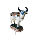 Delft Antique De Griekse A Polychrome Cow 1701-1722