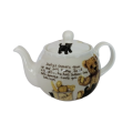 Roy Kirkham Classic Teddy Lost Bear Porcelain Large Teapot