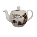 Roy Kirkham Classic Teddy Washed Bear Porcelain Teapot