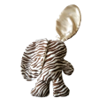 Snug A Bun Cuddle Bunny in Zebra Print