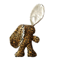 Snug A Bun Cuddle Bunny in Leopard Print