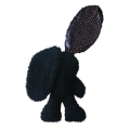 Snug A Bun Cuddle Bunny in Black