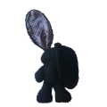 Snug A Bun Cuddle Bunny in Black