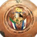 Anniversary of The Republic of South Africa 31st May 1966 Cooper Plate