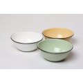 6 Piece Enamelware 20cm Cereal Bowl Set: South African Traditional Crockery