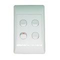 WALL LIGHT SWITCH (4 LEVER)