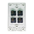 WALL LIGHT SWITCH (4 LEVER)