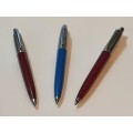 A Trio of Parker Ball Point Pens  All in Good Working Condition