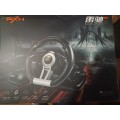 PXN V3 PRO Steering Wheel  like new Compatible with PC, PS3, PS4 and Xbox One